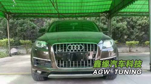 奥迪Q73.0TDI刷ECU升级英国AGWtuning程序