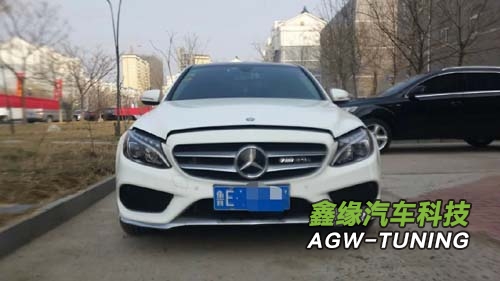 山东东营奔驰C200刷ECU,升级英国ATA-Tuning品牌程序 
