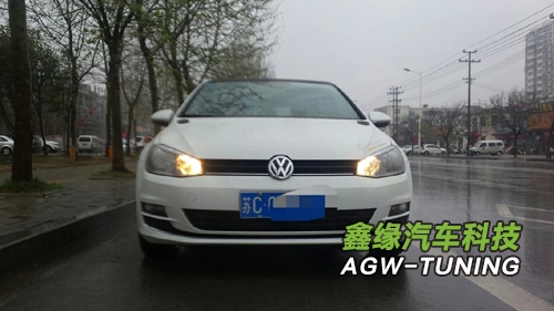 江苏徐州大众高尔夫7 1.4T（96kw）刷ECU升级英国AGWtuning程序