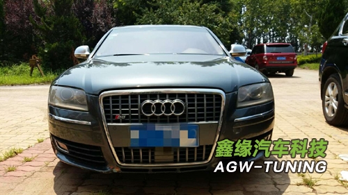 青岛奥迪S8刷ECU升级英国AGWTUNING程序