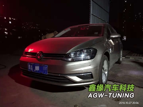 河南郑州高尔夫刷ECU升级英国AGWTUNING1对1特调定制程序